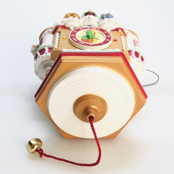 Magic Ornament Workshop Clock Movement Sound Light 2004 Hallmark Keepsake - Picture 6 of 12
